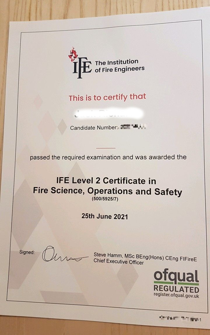 Lvl2 Certificate